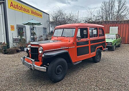 Jeep Willys Overland Stationwagon 4x4 Deutsche Papier