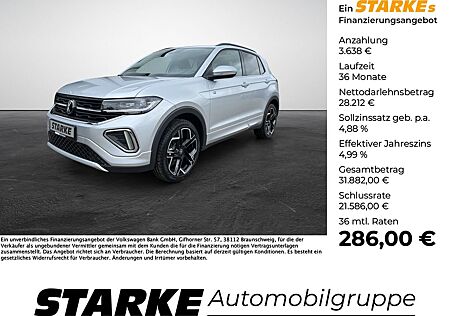 VW T-Cross Volkswagen 1.5 TSI DSG R-Line Navi LED Kamera PDC