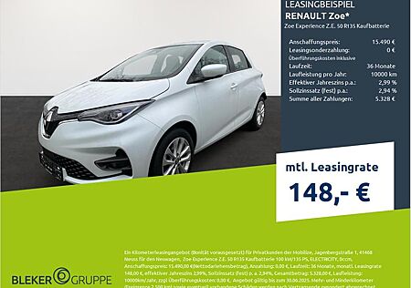 Renault ZOE Experience Z.E. 50 R135 Kaufbatterie