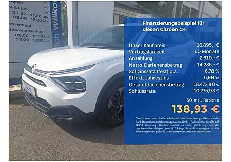 Citroën C4 1.2 PureTech 130 Plus#NAVI#RFK#1.Hand