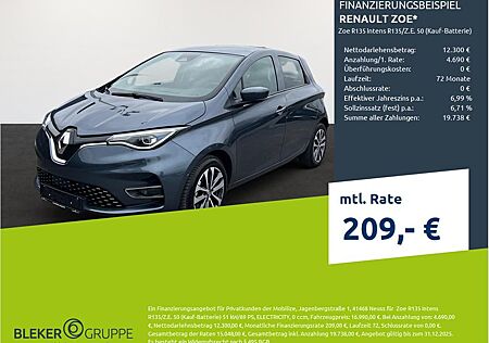 Renault ZOE R135 Intens R135/Z.E. 50 (Kauf-Batterie)