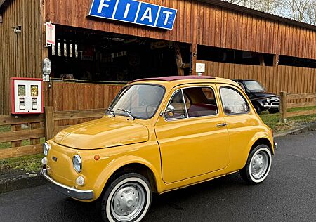 Fiat 500 R MEGA FARBKOMBINATION RUNDTACHO TÜV H