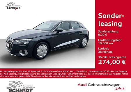 Audi A3 Sportback 35 TFSI advanced LED SOUND RFK