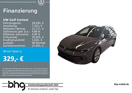 VW Golf Volkswagen Variant 1.5 TSI Navi Pano Standhzg AreaView