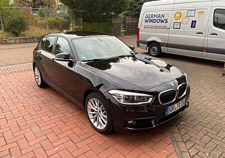 BMW 118d Advantage, Automatik, 8-fach bereift