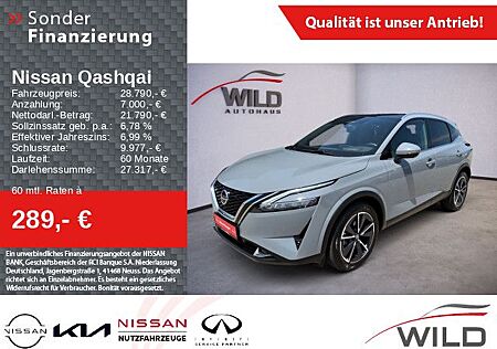 Nissan Qashqai 1.3 DIG-T Tekna+, Pano-Dach, LM-Felgen,