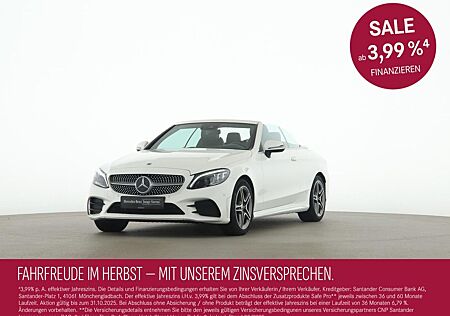 Mercedes-Benz C 200 Cabriolet AMG Kamera LED Verdeck dunkelrot