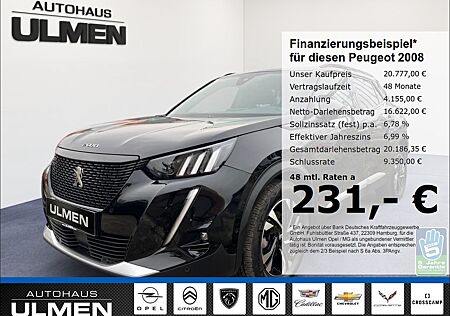 Peugeot 2008 e- Elektromotor 136 GT Navi Schiebedach Rüc