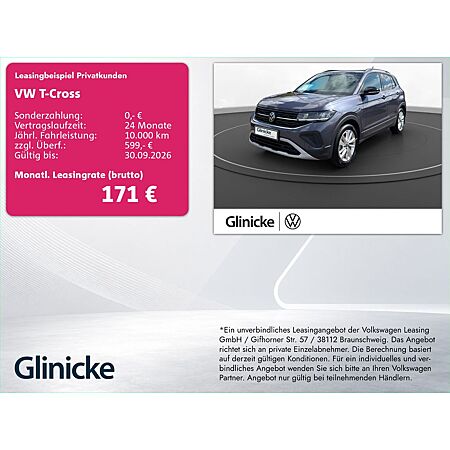 VW T-Cross leasen