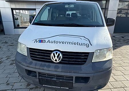VW T5 Transporter Volkswagen , Lang, 9 Sitze, 2* Klima