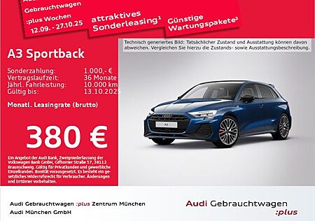 Audi A3 Sportback 35 TDI S tronic StdHzg/Pano/AHK/SON