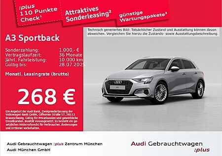 Audi A3 Sportback 35 TFSI S tronic advanced AHK/PDC+/