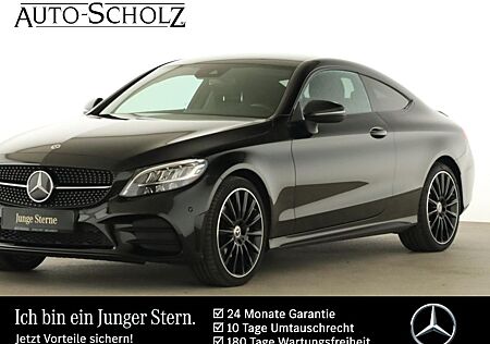 Mercedes-Benz C 200 4M Coupé AMG+NIGHT+LED+DISTR+AMBI+KAM+DAB+