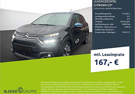Citroën C3 PureTech 110 EAT6 Shine Pack