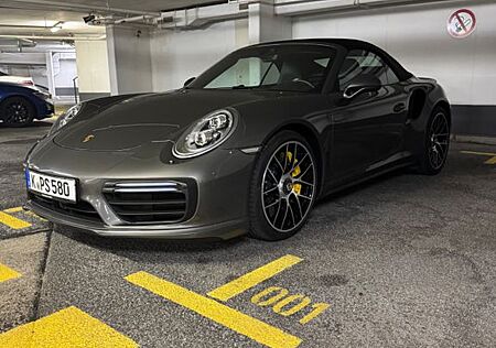 Porsche 991 Turbo S Cabriolet NP 238k Wie NEU App 01/27