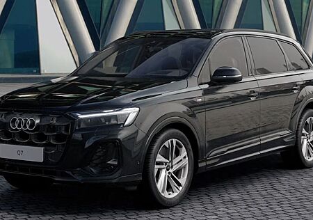 Audi Q7 50TDI qu S LINE BLACK AHK PANO HuD 7-SITZER