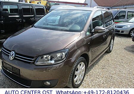 VW Touran Volkswagen Cup 2.0 TDI-7-SITZER-AHK-WIE NEU!-1.HAND!