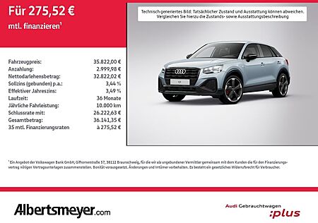 Audi Q2 35 TFSI S-LINE+AHK+NAVI+MATRIX+PDC