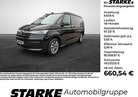 VW T4 California Volkswagen T7 California 2.0 TDI DSG Ocean Camper AHK Stan