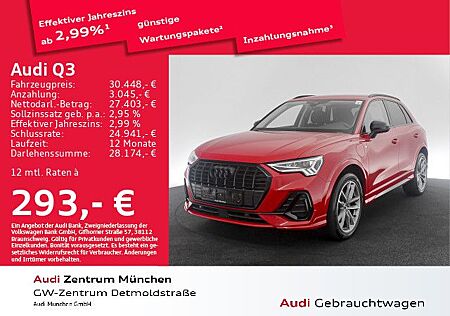 Audi Q3 45 TFSI e S tronic S line Virtual+/Navi+/LED/