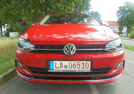 VW Polo Volkswagen VI mit Top-"Highline"-Austattung und 70KW