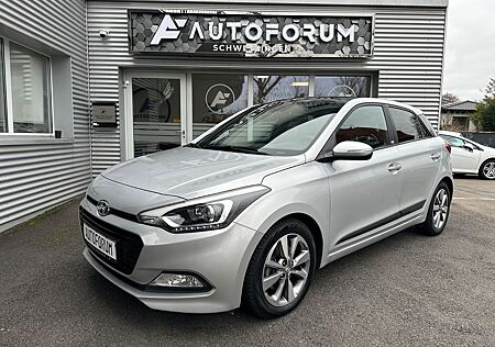 Hyundai i20 blue Passion*PANO*NAVI*KAMERA*SHZ*PDC*1.Hand