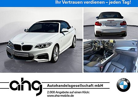 BMW 218i Cabrio M Sport Navi Klima Leder PDC HiFi AH