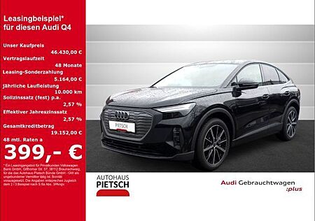 Audi Q4 e-tron Sportback 45 77 kW AHK Sportsitze