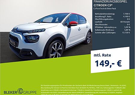 Citroën C3 PureTech 83 Shine Pack