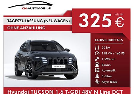 Hyundai Tucson 1.6 T-GDI 48V N Line DCT Pano