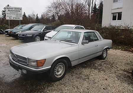 Mercedes-Benz 350 SLC läuft gut