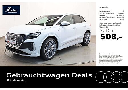 Audi Q4 e-tron 55 qu. S line W-Pumpe/AHK/Matrix/AR-HU
