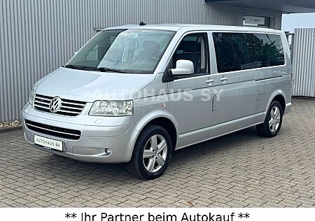 VW T5 Caravelle Volkswagen Lang DSG-8SITZER-NAVI-AHK-EL.TÜR2X*