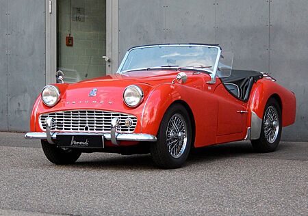 Triumph TR3 A, H- Zulassung, Speichenräder