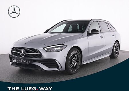 Mercedes-Benz C 200 d T AMG+NIGHT+PANO+AHK+EDW+360°+DISTRONIC+