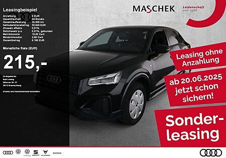 Audi Q2 S line 30 TDI AHK Matrix Black RearView GRA S
