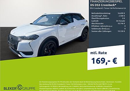 DS Automobiles DS3 Crossback E-Tense 136 Performance Line +