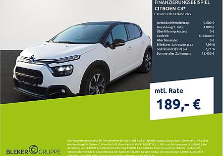 Citroën C3 PureTech 83 Shine Pack