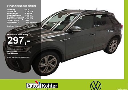 VW T-Roc Volkswagen R-Line TSi DSG Black+CarPlay+ACC+AHK+LED