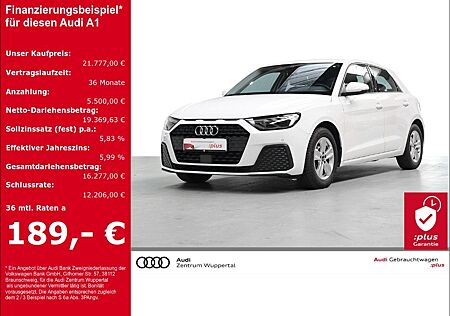 Audi A1 Sportback 25 TFSI DAB LED SHZ KEYLESS PDC VO