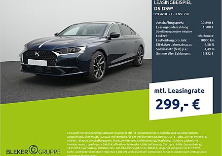 DS Automobiles DS 9 RIVOLI + E-TENSE 250