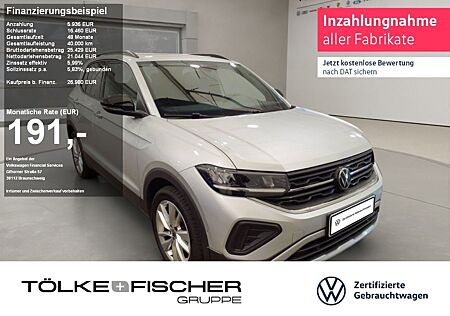 VW T-Cross Volkswagen 1.0 TSI 85 kW Goal ACC AHK AUT Navi LED