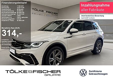 VW Tiguan Volkswagen 2.0 TDI BMT R-Line AHK Virtual ACC SHZ