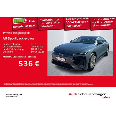 Audi A6 e-tron leasen