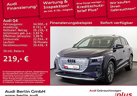 Audi Q4 e-tron Q4 45 e-tron qu. SITZHZG VIRTUAL RFK PDC NAVI
