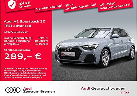 Audi A1 Sportback 30 TFSI advanced PDC LED SITZH DAB