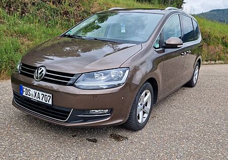 VW Sharan Volkswagen 2.0 TDI DSG BlueMotion Tech Highline ...