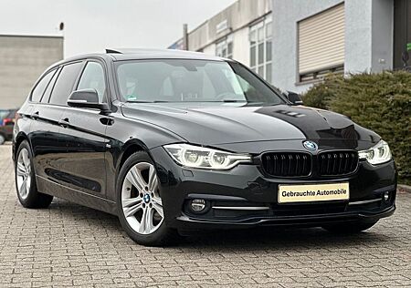 BMW 320d Touring Sport Line / LEDER BRAUN / SERV
