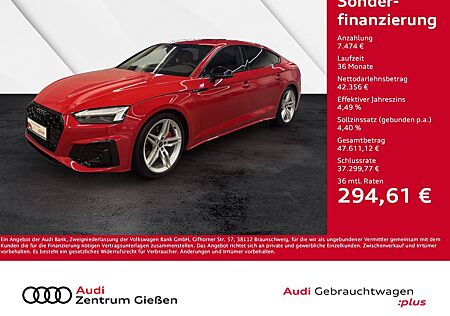 Audi A5 Sportback 45 TFSI quattro S line Black compet