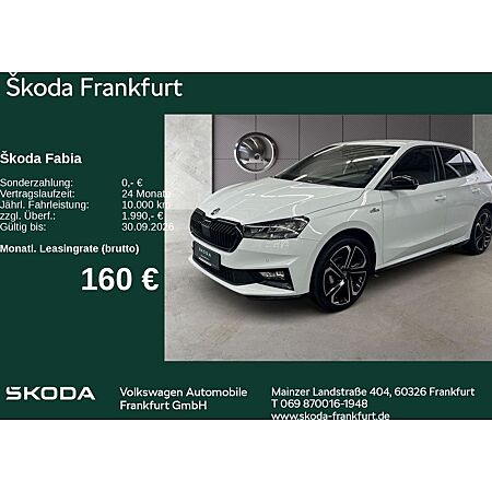 Skoda Fabia leasen